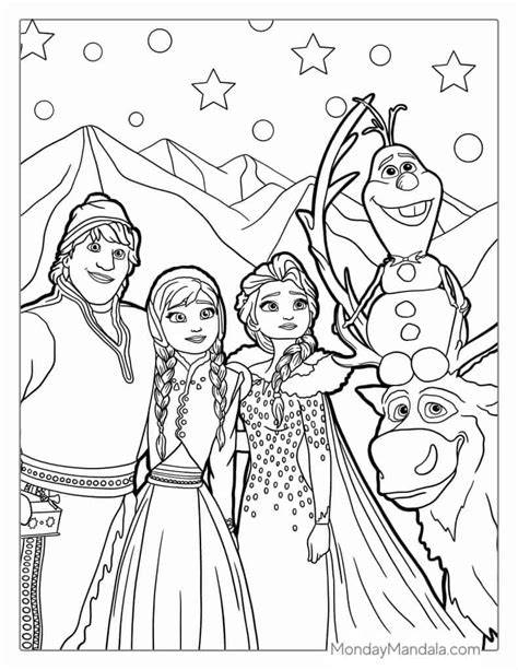Frozen Coloring Page