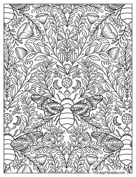 Full Page Pattern Coloring Pages