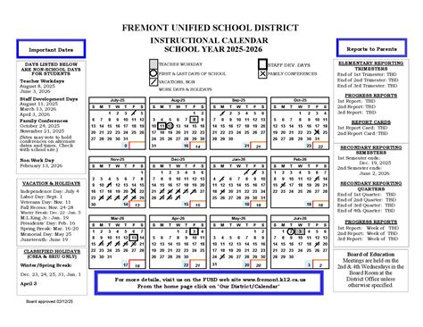 Fusd School Calendar