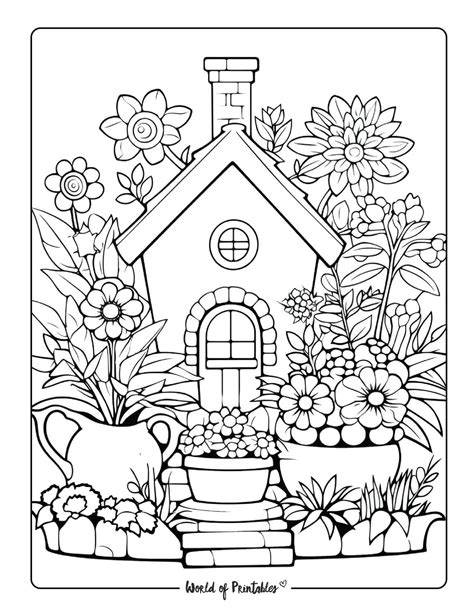 Garden Coloring Pages