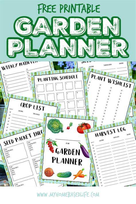 Garden Planner Free Printable