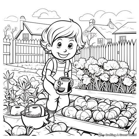 Gardening Color Sheets