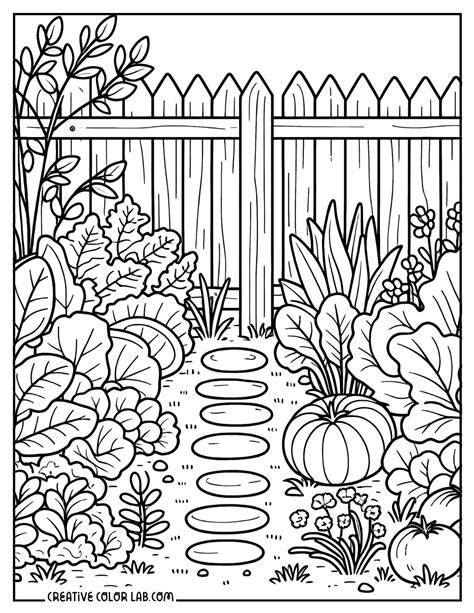Gardening Colouring