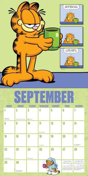 Garfield Calendar 2024