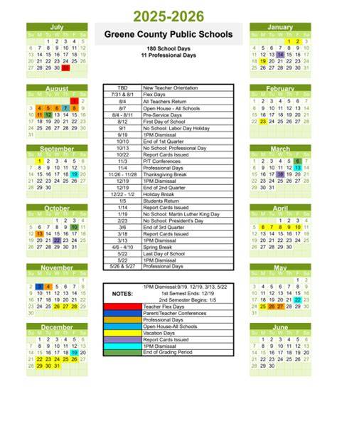 Gcps 2025 26 Calendar