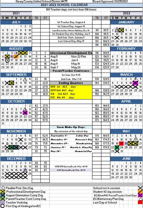 Geary County Usd 475 Calendar
