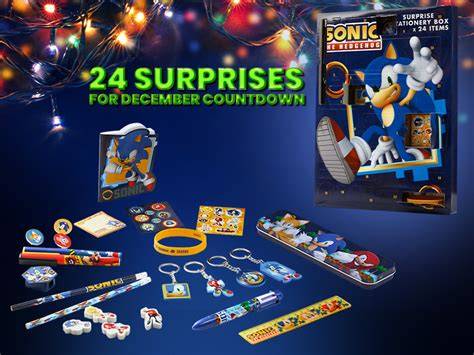 sonic the hedgehog advent calendar