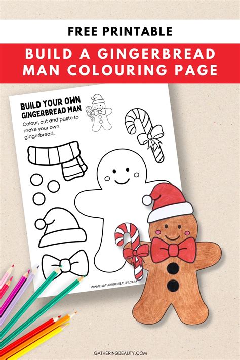 Gingerbread Free Printables
