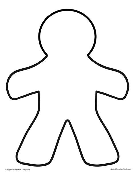 Gingerbread Man Pattern Printable