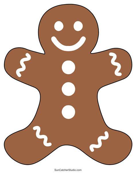 Gingerbread Man Printable