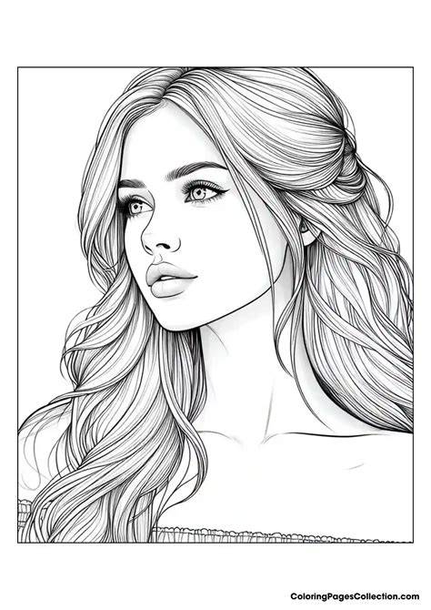 Girl Coloring Pages