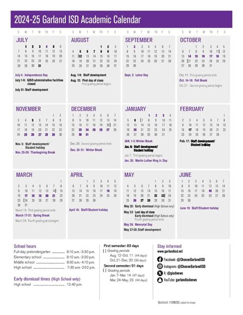 Gisd Calendar 2024 25 Printable