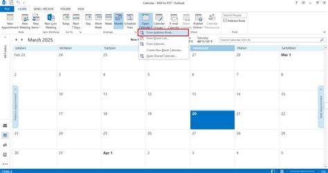 Give Access To Outlook Calendar