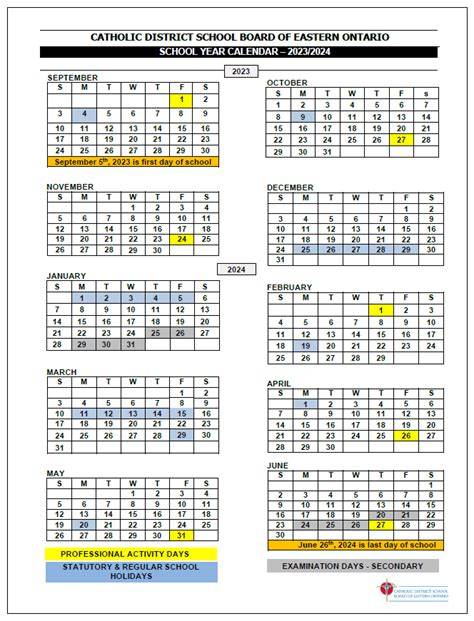 Gloucester Schools Calendar