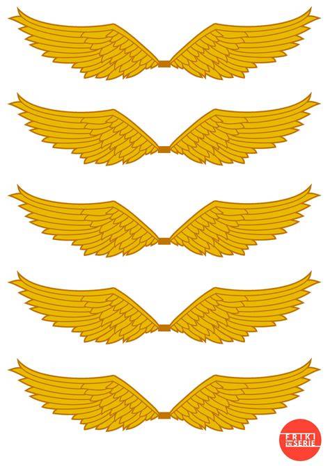Golden Snitch Printable Wings