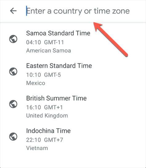 Google Calendar Time Zone Change