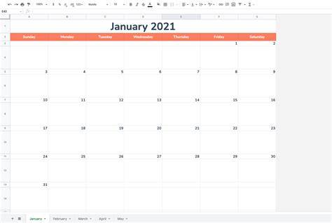 Google Spreadsheet Calendar 2024