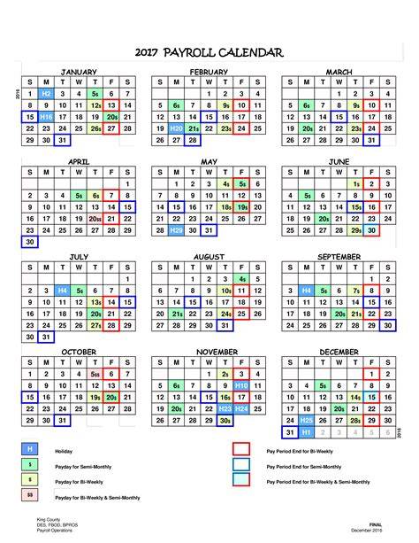 Government Pay Period Calendar