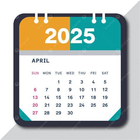 april 2025 calendar