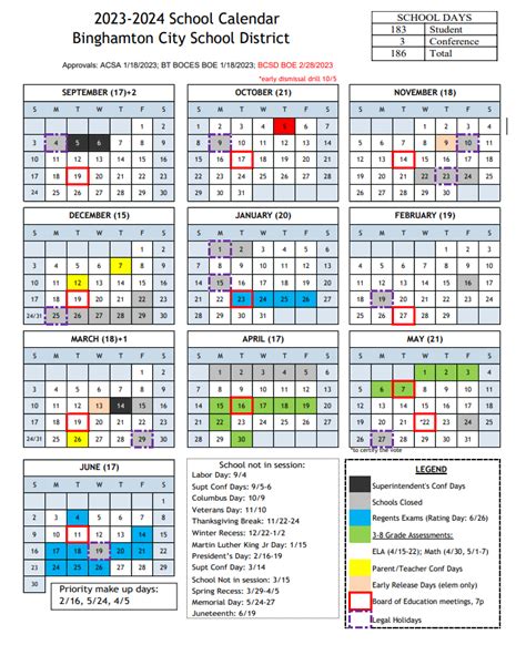 binghamton academic calendar