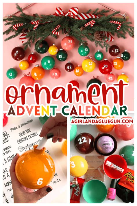 ornament advent calendar