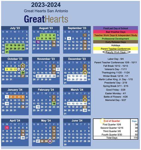 Great Hearts Online Calendar