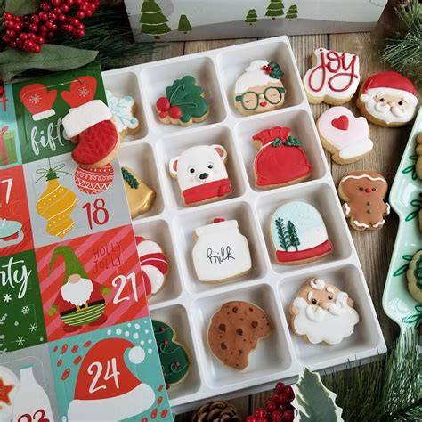 advent cookie calendar