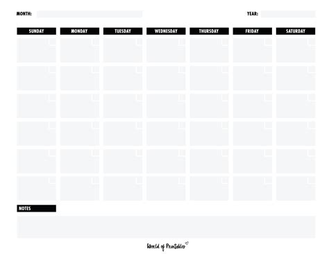 calendar printables 2018
