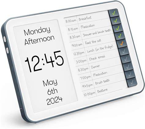 digital calendar clock
