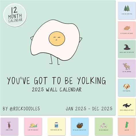 funny calendar 2025