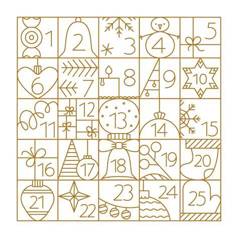 simple advent calendar