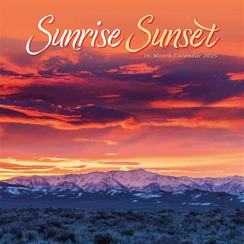 sunrise calendar 2025