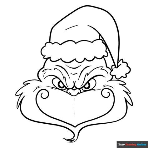 Grinch Face Printable