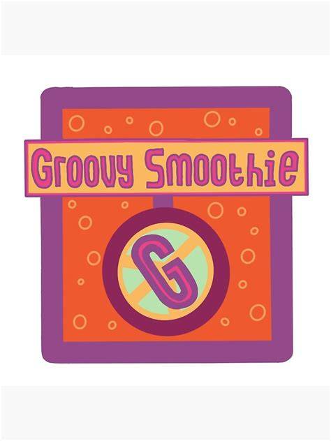 Groovy Smoothie Logo Printable