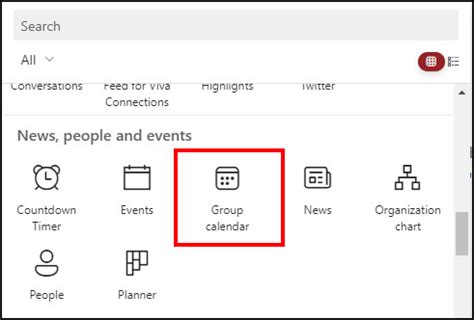 Group Calendar In Sharepoint