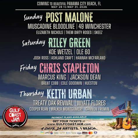 Gulf Shores Live Music Calendar
