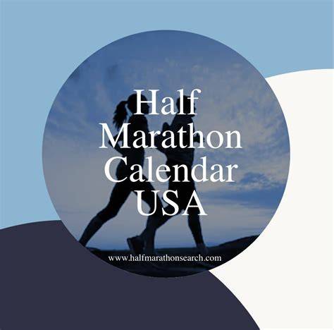 Half Marathon Calendar Usa
