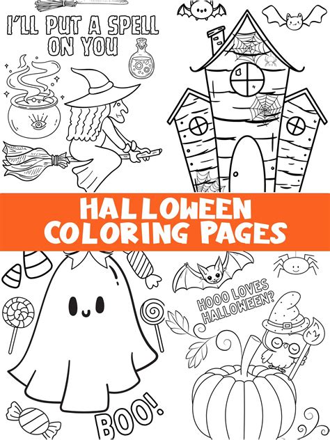Halloween Coloring Pages Printable