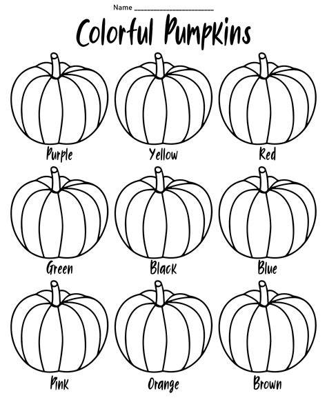 Halloween Coloring Worksheets