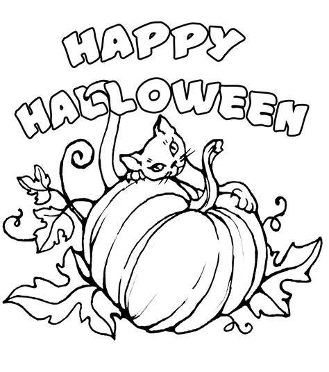 Halloween Pictures To Color And Print