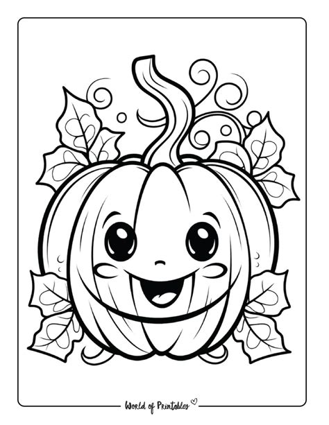 Halloween Pumpkin Pictures To Color