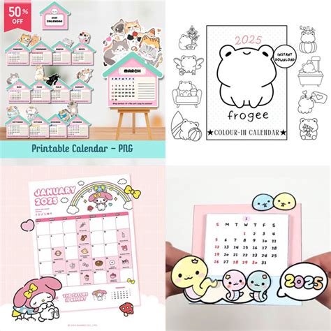 cute calendar 2025