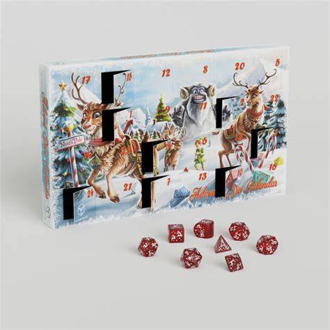 dice advent calendar