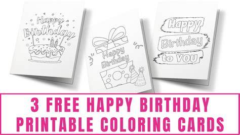 Happy Birthday Printable