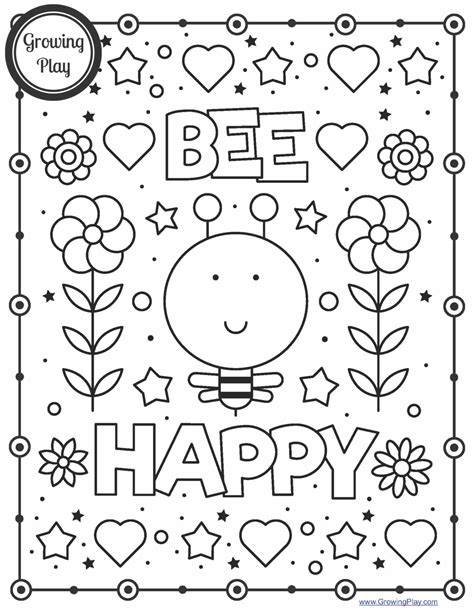 Happy Pictures To Color