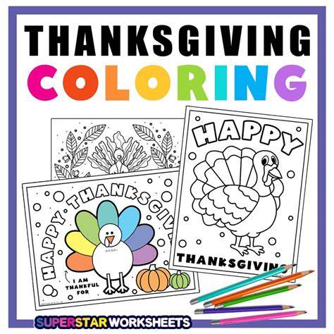 Happy Thanksgiving Coloring Book