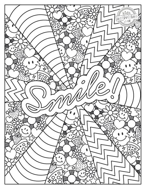 Hard Coloring Worksheets