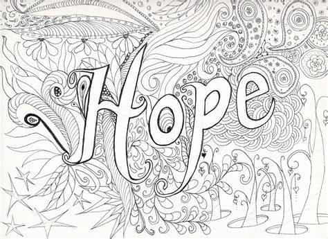Hard Colouring Pages For Adults