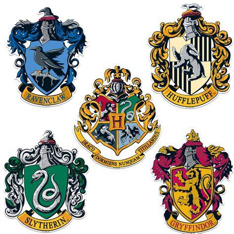 Harry Potter House Crests Printable