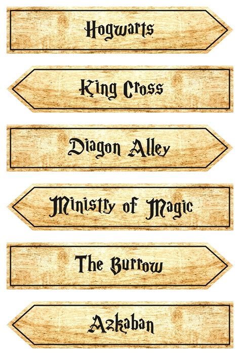 Harry Potter Printable Free